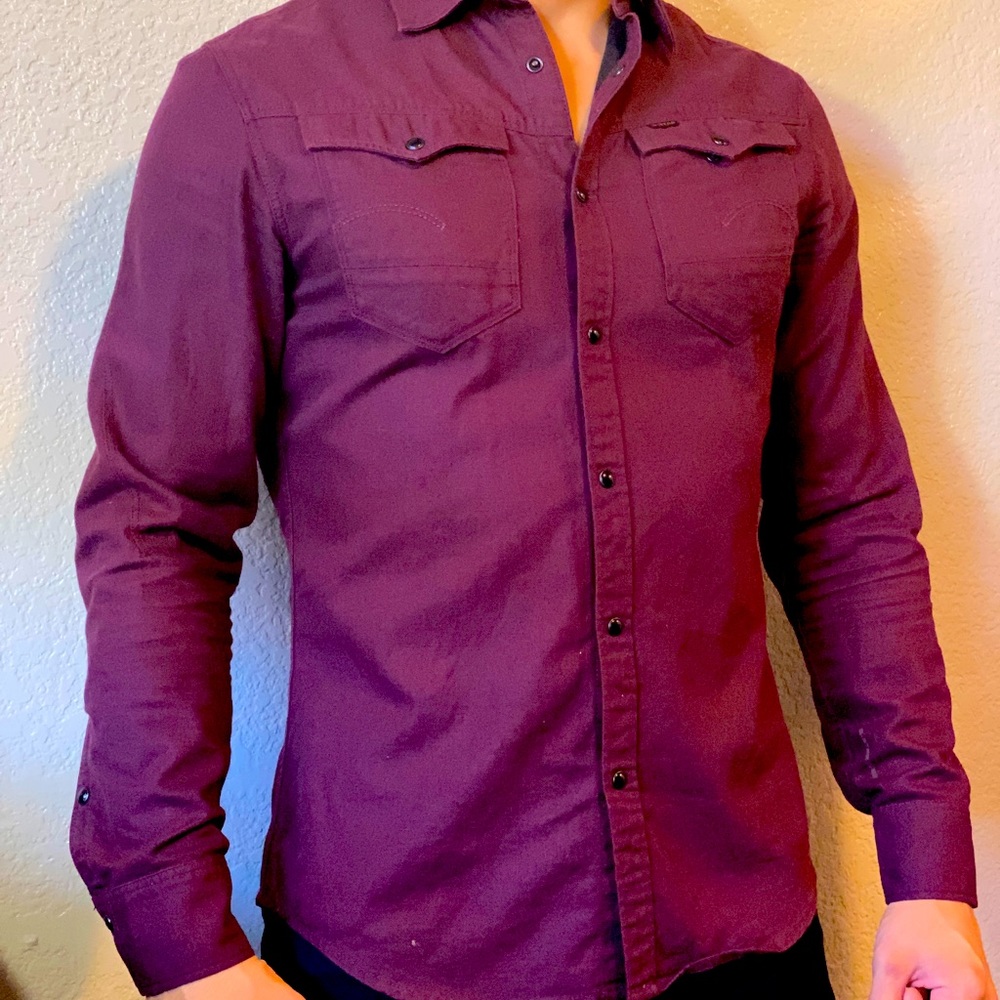 G star cargo shirt